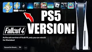 How To Download Fallout 4 Free PS5 Upgrade!