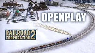 Railroad Corporation 2 - Lets play Openplay. Any different from Campaign? Transport Tycoon game!