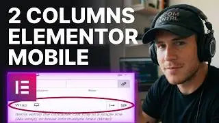 How to Display Two Columns on Mobile in Elementor [2026] | Step-by-Step