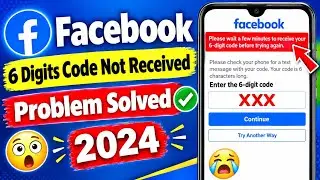Facebook 6 digits verification code not receive problem solved | by technical abbas