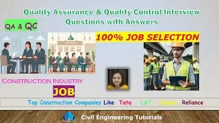Top Quick Interview Q & A | QA & QC | PART 18 | Civil Engineering Interview  Q&A