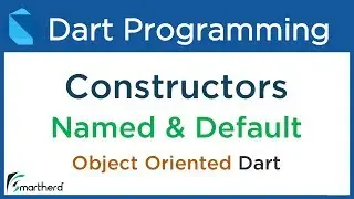 Dart Constructors: Default, Named and Parameterised Constructor. Dart Flutter Tutorial. #8.2
