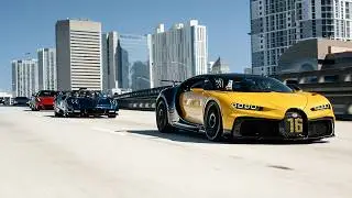 1 Hour Hypercars | Bugatti, Lamborghini, Paganis In Miami | 4K