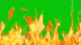 Fire Green Screen