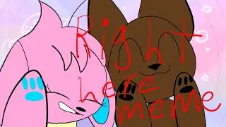 right here meme (flipaclip) (gift for Ruffy lunnen)