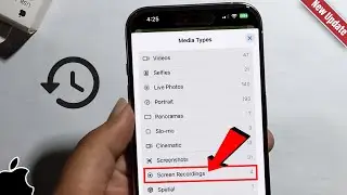 How to Recover Deleted Screen Recordings on iPhone | Restore Deleted Screen Record iPhone