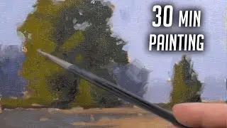 Landscape painting can be simple when you know what is important