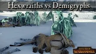 Hexwraiths vs Demigryph Knights - Total War Warhammer Mechanics