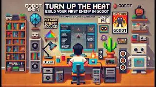 Turn Up the Heat: Build Your First Enemy! | Beginner's No-Code AI Course (7) 