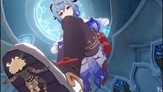 [MMD] Ganyu grinds a tiny Hilichurl (Genshin Impact) [Motion DL]