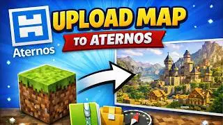 How to Add a Custom World to Aternos Server (Minecraft) | Upload Map to Aternos 2026