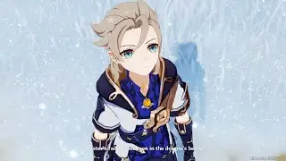 Albedo Story Cutscene | Shadows Amidst Snowstorm Event | Genshin Impact 2.3