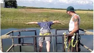 Bachelor Party Pranks Groom into Fake Bungee Jumping | Stag Party Prank