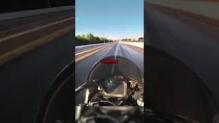 Biker Attempts Top Speed 1/4 Miles 600+HP #shorts #usa
