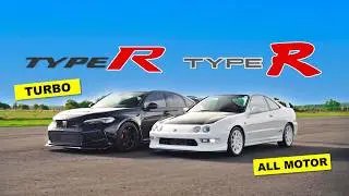 STILL RELEVANT? 90'S INTEGRA TYPE R vs NEW CIVIC TYPE R