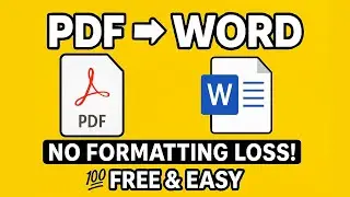 Convert PDF to Word Online for Free (Keep Formatting – 2026)