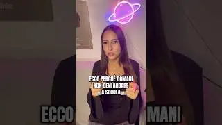 ECCO PERCHÈ NON DEVI ANDARE A SCUOLA!🏫🎓