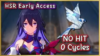 Turn based..ON ME! | E0 Seele NO HIT 0 CYCLES SHOWCASE! | HSR Early Access