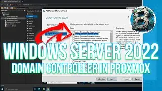 Create a Windows Server 2022 Domain Controller in Proxmox – Step-by-Step Guide!