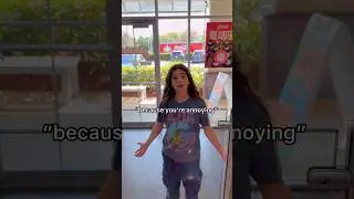 Telling My Little Sister NO 🤣
