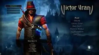 Victor Vran: Overkill Edition Title Screen (Switch)