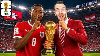 Ich habe mein SCHLECHTES HEIMATLAND ÖSTERREICH zum WM SIEG geschummelt! 🤫🏆 (USA WM 2026)