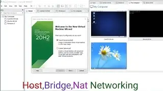 VMWare Workstation | Bridge | Nat | Host-Only Network | Configuration Centos 7