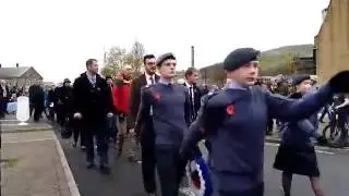 Rawtenstall Remembrance Parade 2016