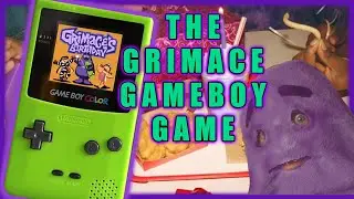I tried the Grimace Gameboy Game