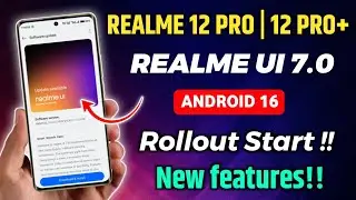 Realme 12 Pro | 12 Pro+ Realme UI 7.0 Update 😱 BIG Changes, New Features & Full Review!