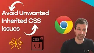 How to avoid unwanted inherited CSS in a Chrome Extension - Content Script