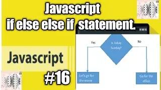 Conditional Statement in Javascript. | If - Else statement in Javascript.  Javascript#16 
