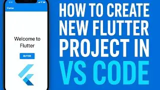 How to create new flutter project in VS Code | Visual Studio? Create new flutter project in VS Code
