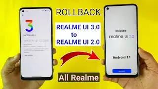 How to Rollback Realme UI 3.0 to 2.0 | Android 12 to 11 Downgrade Realme | New Rollback Method