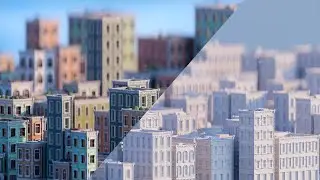 Blender 3.6 | Geometry Node | Procedural Building Generator | Process | Breakdown
