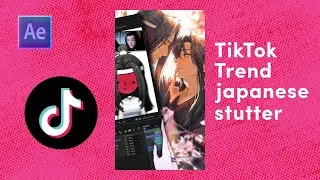 Japanese Stutter TikTok Trend || Tutorial After Effects