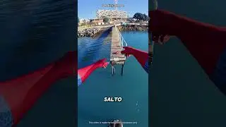 🕷️😱 La maschera di Spider-Man è caduta in mare.#shorts