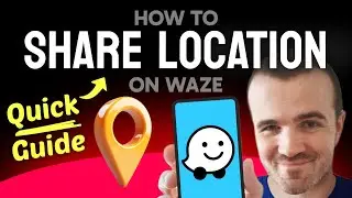 How to SHARE a Waze Location (Step by Step)
