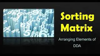 Sorting Matrix in Java | Explained Concept & Program | ISC Board Practical Question