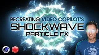 Recreating Video Copilot's Shockwave Effect! In Cinema 4d and Redshift using Pyro & Particles