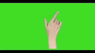 Green screen hand rub