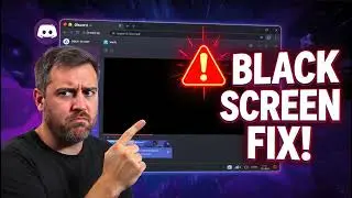 How to fix black screen when streaming browser video over Discord