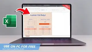 🔧EXCEL: HOW TO DOWNLOAD & USE EXCEL ON PC / LAPTOP FOR FREE🔥(2024)