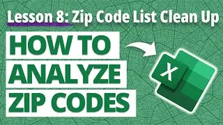 How to Clean Up ZIP Code List Data in Excel with Pivot Tables 🔥[Lesson 8 of 11]