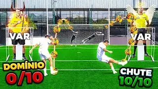 DOMINOU, BATEU!!! (VALENDO NOTA E COM VAR) Ft. JUIZ PROFISSIONAL e Capita O JUIZ LADRÃO 🥶