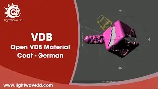 Lightwave 3D Open VDB Material Coat German