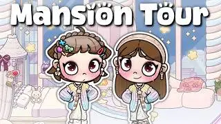 ✨MANSION TOUR ✨ WITH SOPHIA & SHELLA🏡  | AVATAR WORLD ROLEPLAY | PAZU