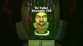 Skibidi Toilets From Weakest to Strongest