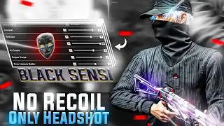 Free Fire BLACK Sensitivity 2026 ⚙️ Best Auto Headshot Settings 🔥 OB55 Update Sensitivity Settings