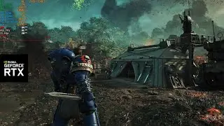 Warhammer 40K Space Marine 2 - RTX 3060 Ti - Ryzen 5 5600x - Maxed Settings - DLSS - FSR